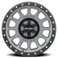 Method MR305 NV 17x8.5 / +25mm Offset / 6x5.5 BP / 108mm CB / Titanium - Matte Black Lip Wheel