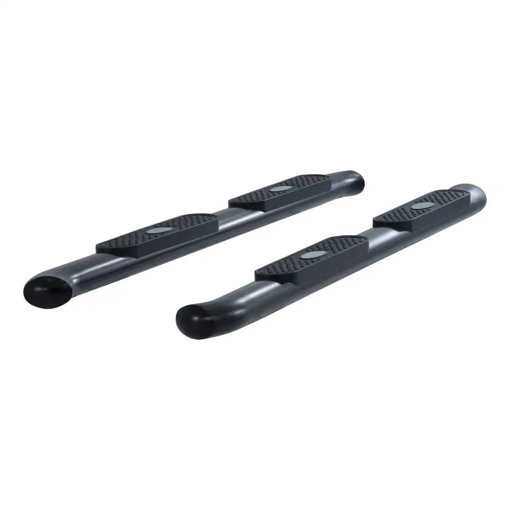 0208 DODGE RAM QUAD BLK OVAL STEPS(45 DEGREE CUT)