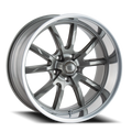 ~(34 lbs. 20X20X11)~ 650 (650) GREY/POLISHED LIP 18X9.5 5-127 0MM 83.82MM