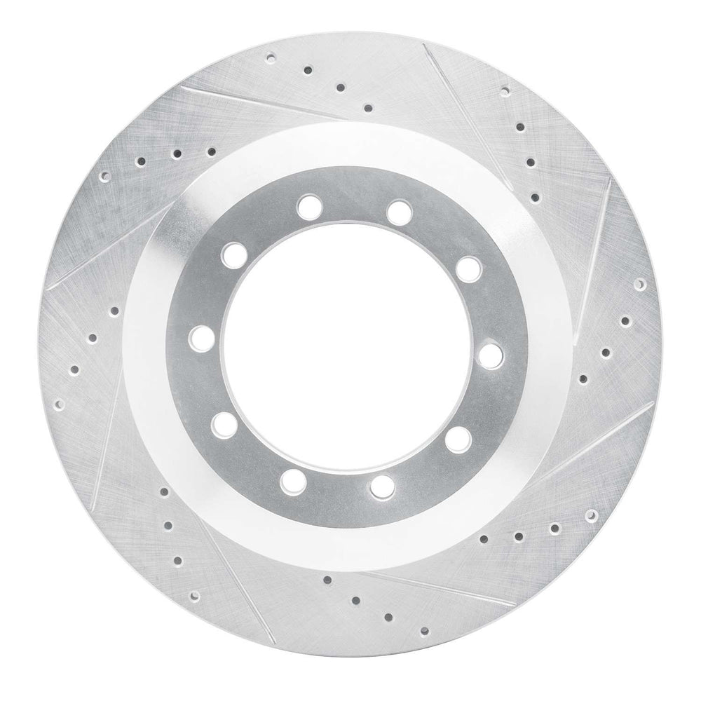 DFC 99-20 Coachmen Encounter Rear Right/Front Right Drilled & Slotted Silver Brake Rotor