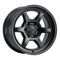Aluminum Wheels 17x8.5 Roku HD K14MB Matte Black 6x139.7 Bolt Pattern 0 Offset Kansei Wheels