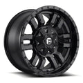 Fuel Wheels black auto part