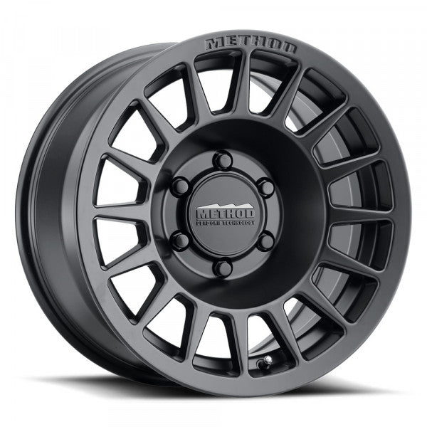 MR707 Bead Grip 17x8.5 +38mm Offset 5x100 56.1mm Centerbore Matte Black