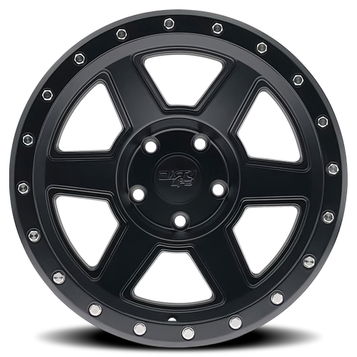 DIRTY LIFE COMPOUND 9315 MATTE BLACK 18X9 5-127 -12MM 78.1MM