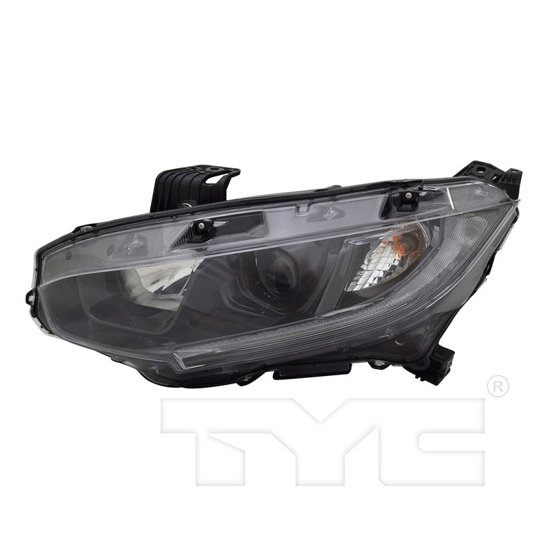 CAPA 1920 HD CVIC SDN/CPE HALGN W/ LED DRL HEADLAMP ASSY L