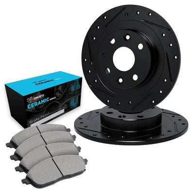R1 Concepts black auto part