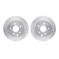 R1 Concepts Brake Rotor- D/S - Silver Fits INFINITI J30