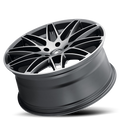 ~(36 lbs. 22X22X10)~ TR75 (3275) BRUSHED MATTE BLACK W/ DARK TINT 20X9 5-112 35mm 66.56mm
