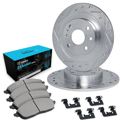 R1 Concepts silver auto part