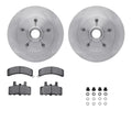 R1 Concepts Brake Rotor- Blank with Optimum Oe Pads Hdw Fits Dodge Ram