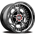XD837 20X12 6X135/5.5 G-BLK MILL -44MM