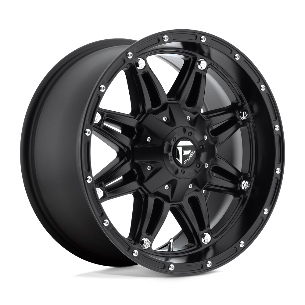 FUEL WHEELS HOSTAGE 17X8.5 5X114.3 5X127 GD 6.2 73. CAST ALUMINUM MATTE BLACK D53117852662G