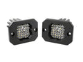 Diode Dynamics Stage Series C1R - White Flood Flush Mount LED Pod (Pair)