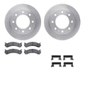 R1 Concepts Brake Rotor- Blank with Optimum Oe Pads Hdw Fits Chevrolet Avalanche