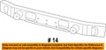 CAPA 18C JEEP WRANGLER JL SPORT/SPORT S; 2020 GLADIATOR SPORT/SPORT S FRT REBAR
