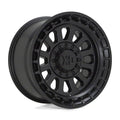 OMEGA 17x9 5x127.00/5x139.70 SATIN BLACK (0 mm)