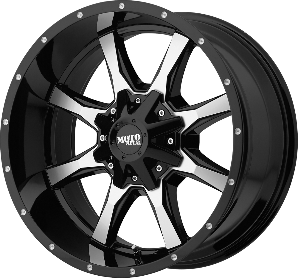 Moto Metal Wheels black auto part