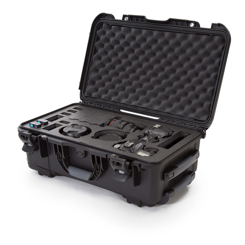 NANUK 935 CASE W/FOAM FOR 2 BODIES DSLR BLACK INTERIOR: 20.5 X 11.3 X 7.5IN