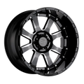 BRSRA 17X9 6X135 G-BLK-MILL 12MM