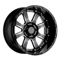 BRSRA 17X9 6X135 G-BLK-MILL 12MM