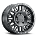 Aluminum Wheels 17x8.5 Ryno 951B Satin Black 0 Offset 6 on 120 Bolt Pattern 67.1 Bore Raceline