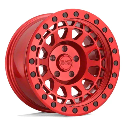 BRPRM 17X9 8X170 C-RED-BLKBLTS 0MM
