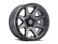 ICON Rebound 17x8.5 5x150 25mm Offset 5.75in BS 110.1mm Bore Titanium Wheel