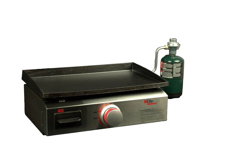 18 IN OUTDOOR GAS GRIDDLE WITH 1# BOTTLE ADAPTER & GRIDDLE PLATE
