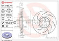 Brembo auto part close-up