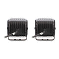 BLACKOUT 3IN - 4 LED FLOOD CUBE - 2 PACK