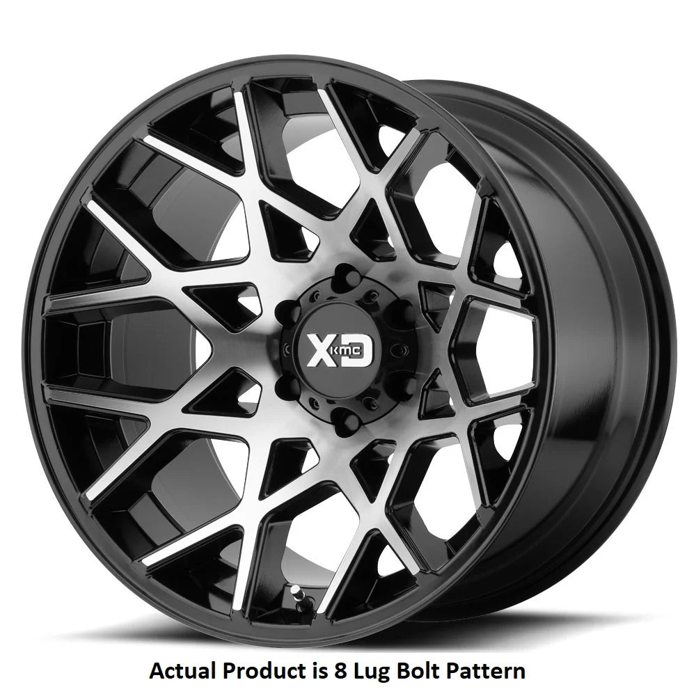 XD831 20X10 8X170 G-BLK MACH -24MM