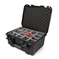 NANUK 933 WATERPROOF HARD CASE W/PADDED DIVIDERBLACK INTERIOR: 18 X 13 X 9.5IN