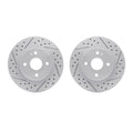 R1 Concepts Brake Rotor- Carbon D/S Fits Mazda 2
