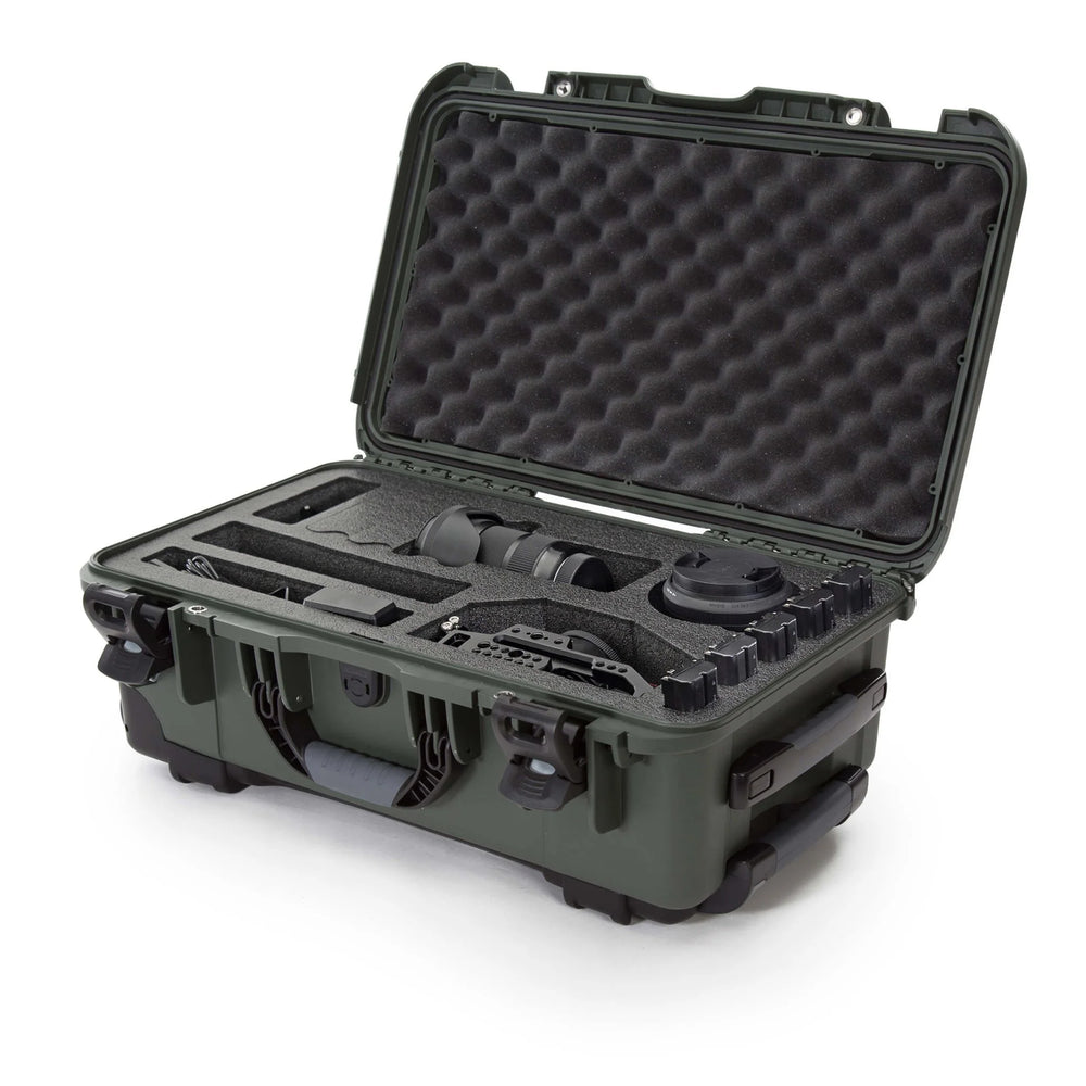 NANUK 935 CASE W/FOAM INSERT FOR (21257) BLACKMAGIC CAMERAOLIVE INTERIOR: 20.5 X 11.3 X 7.5IN
