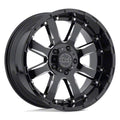 BRSRA 17X9 8X170 G-BLK-MILL 12MM