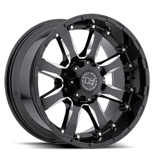BRSRA 17X9 8X170 G-BLK-MILL 12MM