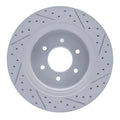 DFC 16-24 Nissan Titan Xd Front Left Drilled & Slotted Geoperformance Rotor