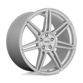 REDLINE 18X8 5X114.30 BRUSHED SILVE