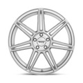 REDLINE 18X8 5X114.30 BRUSHED SILVE
