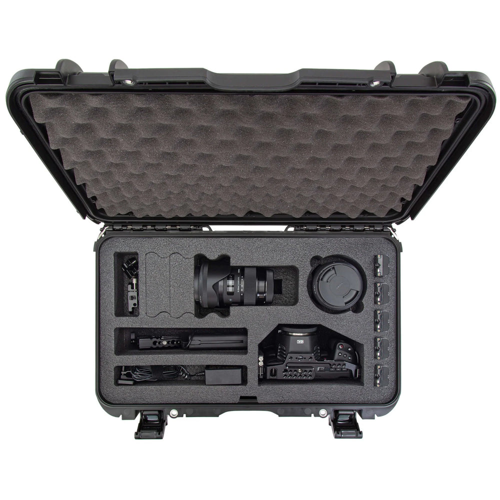 NANUK 935 CASE W/FOAM INSERT FOR (21257) BLACKMAGIC CAMERABLACK INTERIOR: 20.5 X 11.3 X 7.5IN