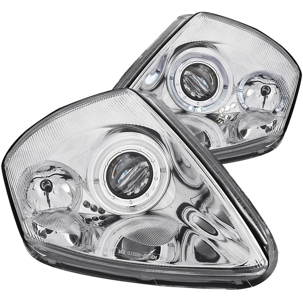 0005 MITSUBISHI ECLIPSE PROJECTOR WITH HALO CHROME HEADLIGHTS