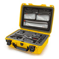 NANUK CASE W/LID ORG.W/F FOR 1 BODY DSLRYELLOW INTERIOR: 17 X 11.8 X 6.4IN