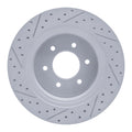 DFC 16-24 Nissan Titan Xd Front Right Drilled & Slotted Geoperformance Rotor