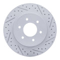 DFC 16-24 Nissan Titan Xd Front Right Drilled & Slotted Geoperformance Rotor