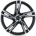 GOTHENBURG 20X8 5X108 ET45 CB63.4 GLOSS BLACK MACHINED
