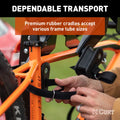 ACTIVELINK ULTRA HITCHMOUNTED BIKE RACK (4 BIKES 2IN SHANK)