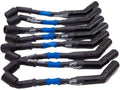Granatelli 99-22 GM Car 6.0L/6.2L LS2/LS3/LSA Hi-Perf Wire Conn Kit w/Blue Sleeve/Ceramic Boots