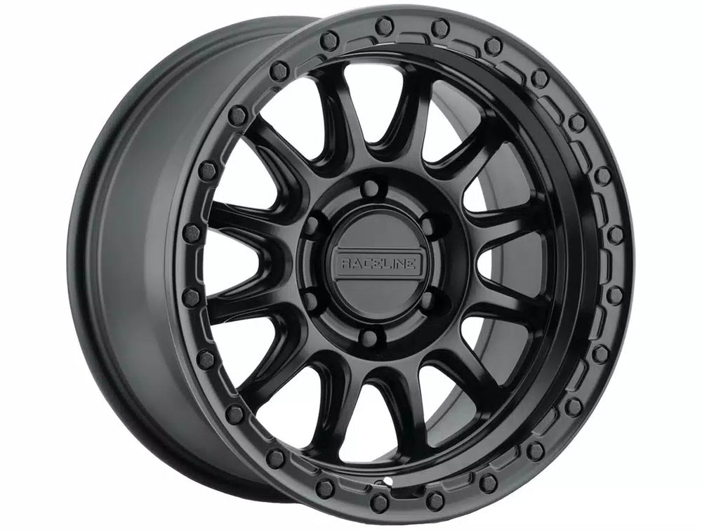 Raceline 960MB Alpha 17X8.5 / 6X135 / 87.1mm Bore - Satin Black