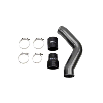 Wehrli Driver Side 3.5 in. Intercooler Pipe 13-18 Cummins 6.7L Candy Red Candy Red 100434-CR