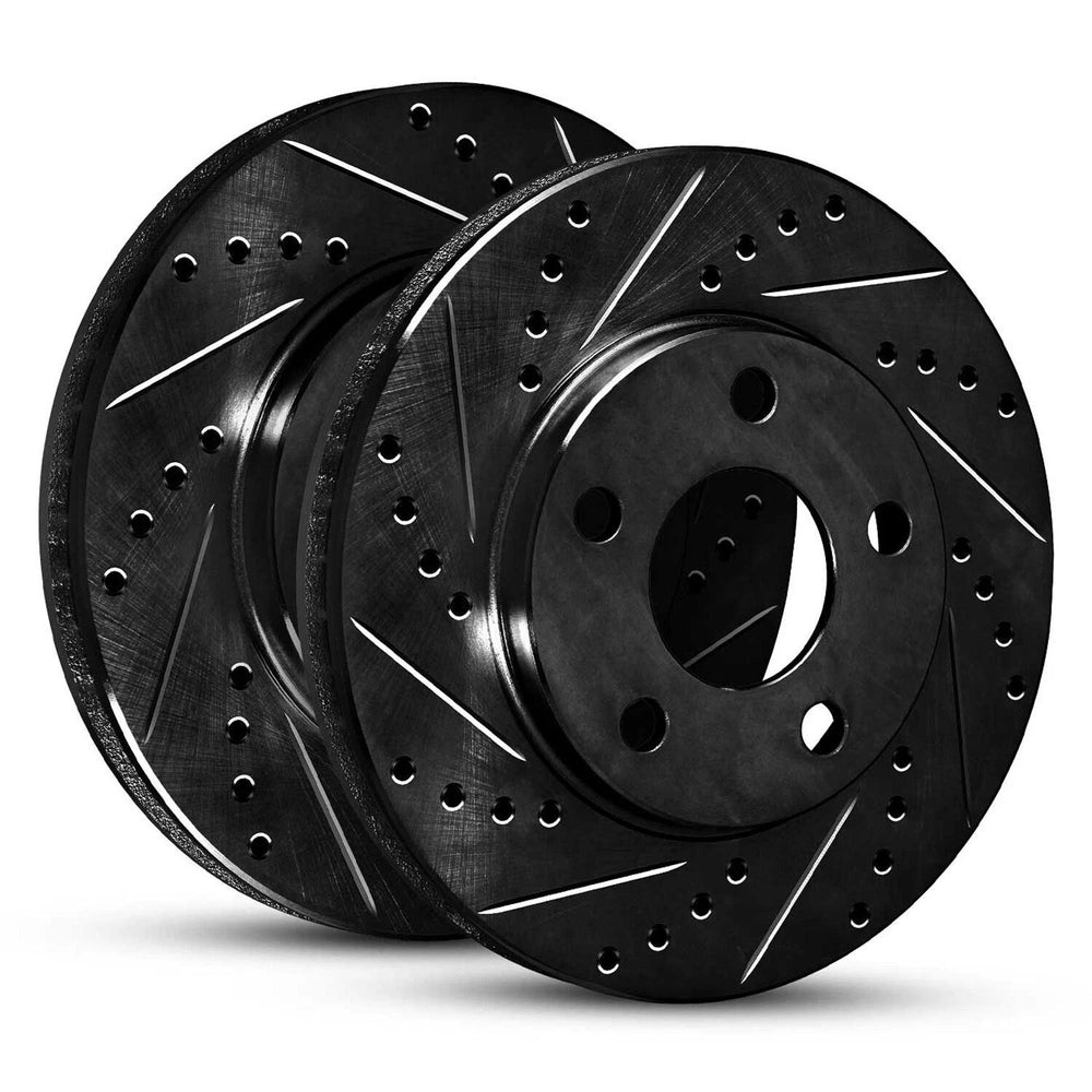 R1 Concepts Brake Rotor- D/S - Black